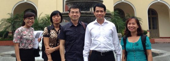 George and VNNIC representatives