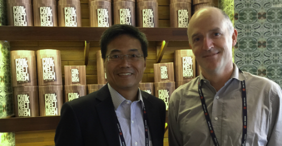 Paul meeting with Ben Yeung, SmarTone’s General Manager for Roaming & International operator relationship.
