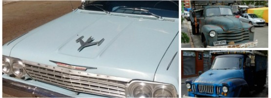Some of the fine vehicles seen in Montevideo during my residency at LACNIC