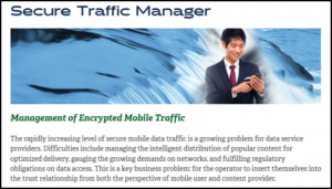 New solutions are being developed for mobile broadband operators to deal with HTTPS traffic