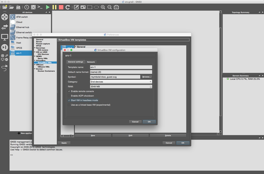 cisco router ios image gns3