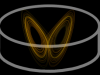 router icon with an image of a lorenz attractor inside