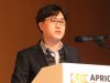 Hanwoong Lim of SK Telecom speaking at APRICOT 2019.