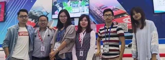 Members of the ChinaCache team in 2018.