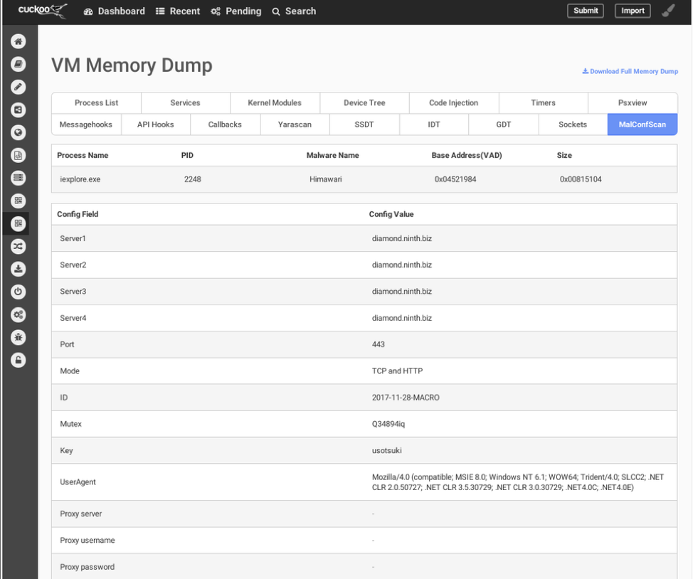 Extract Malware Configurations With Malconfscan Apnic Blog