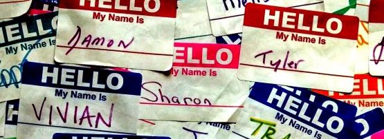 Hello my name is badges