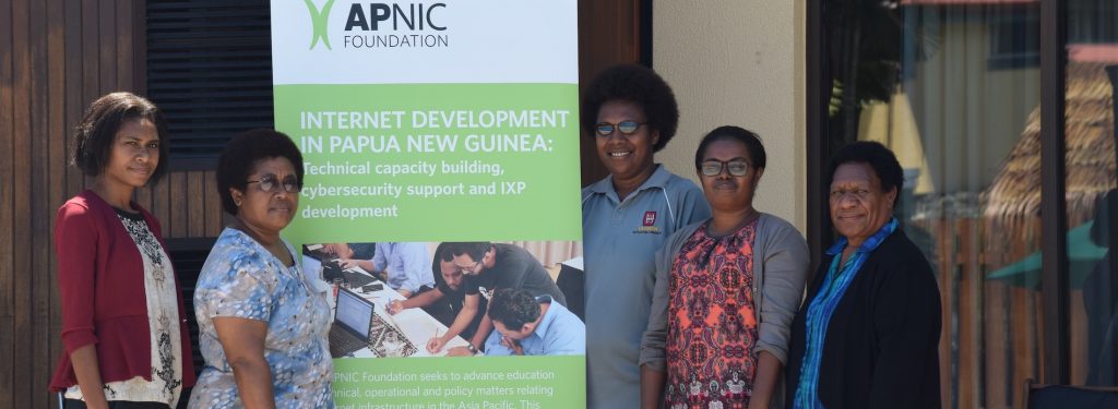 PNG_Training_APNIC Foundation_banner