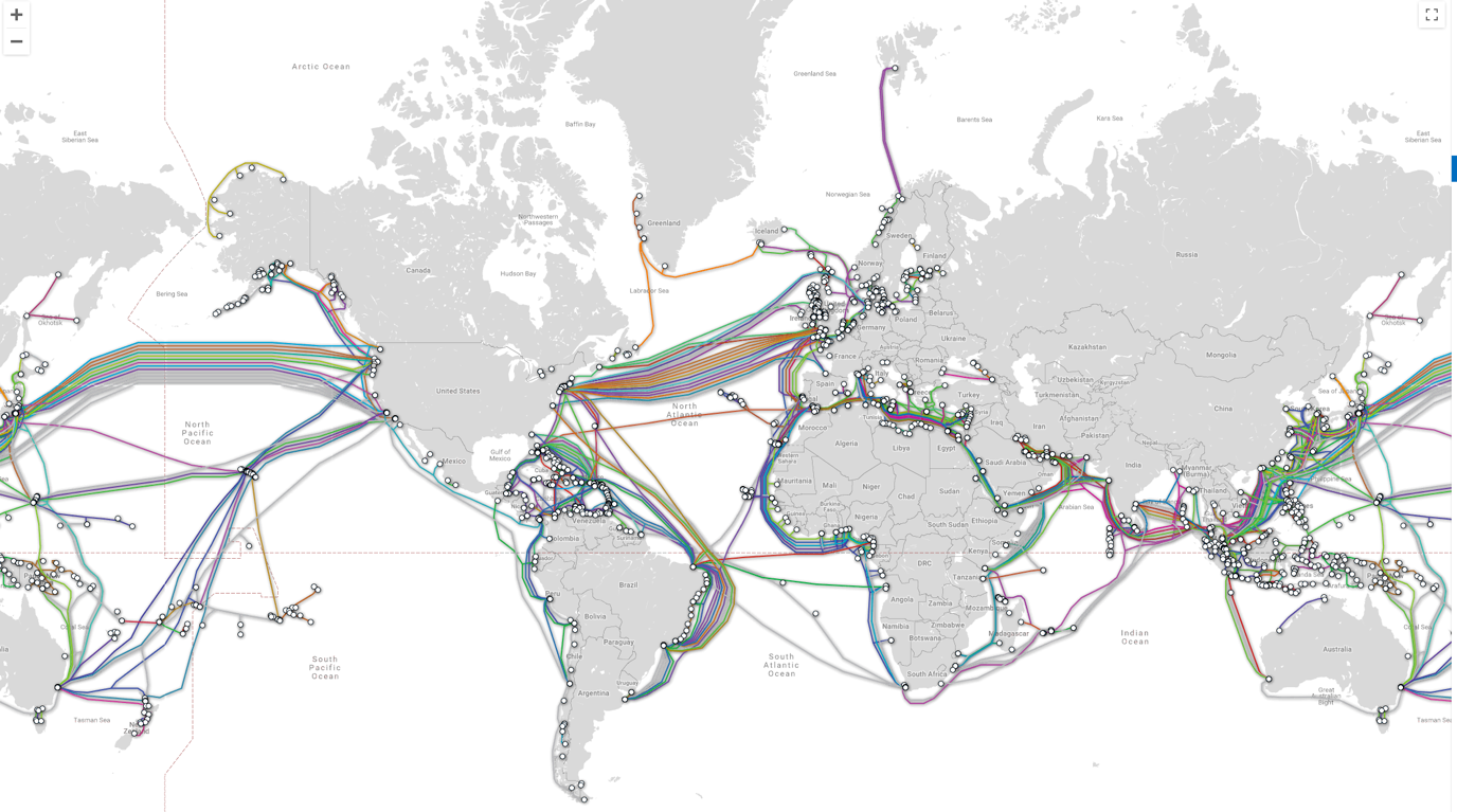 submarine cable map pdf