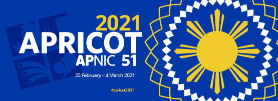 APRICOT 2021 Banner