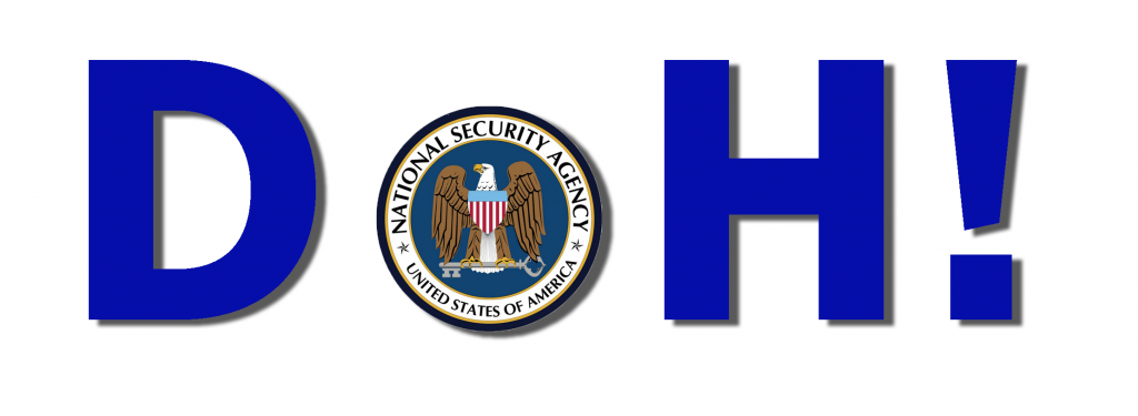 DoH banner NSA