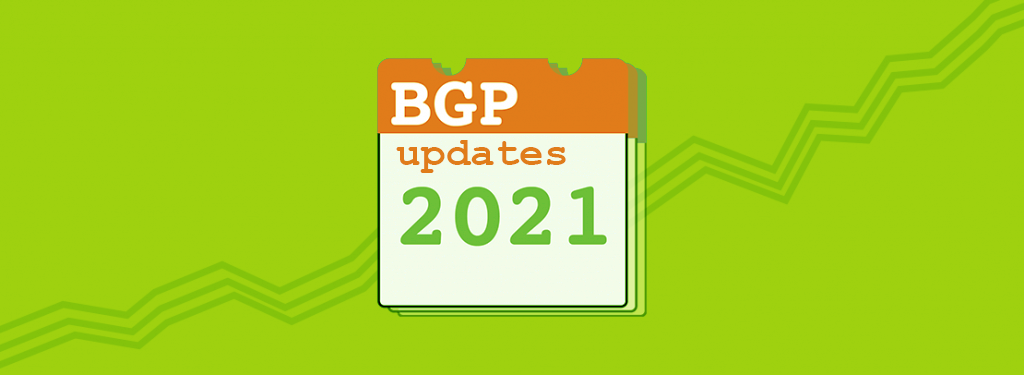 BGP in 2021 — BGP updates