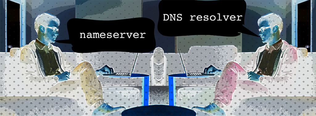 The multiple meanings of ’nameserver’ and ’DNS resolver’