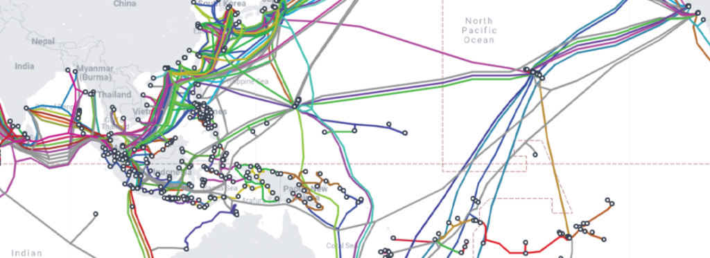 The politics of submarine cables in the Pacific