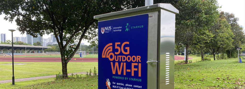NUSNET’s IoT and 5G enabling a borderless university