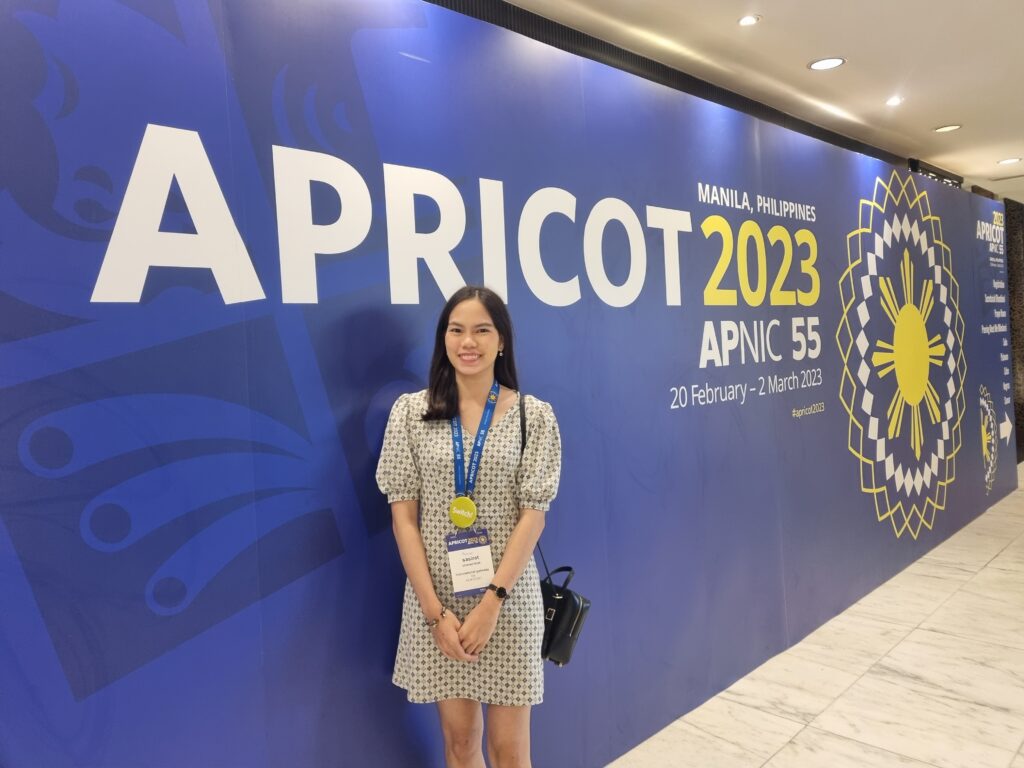 Photo of Sasirat Chansirikiat at APRICOT 2023 / APNIC 55