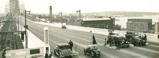 Toll Collection at Sydney Harbour Bridge 1932