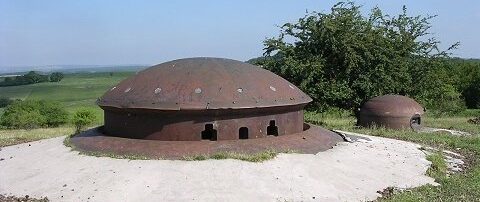 An "AM" turret from the Maginot Line in Alsace