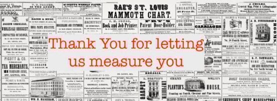 Rae's St. Louis mammoth chart (1849).