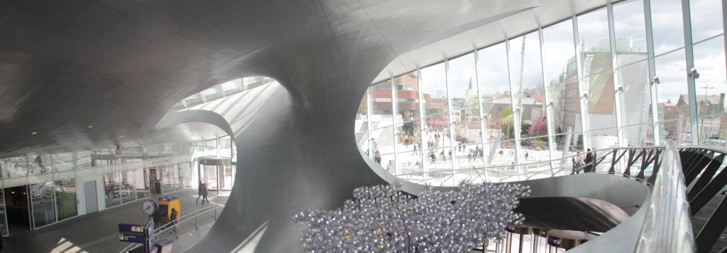 Arnhem Centraal Station. Arnhem is the location of SIDN in the Netherlands