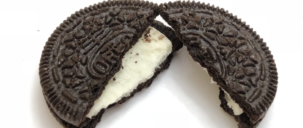 A broken biscuit