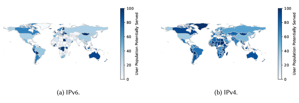 Figure 2 — Google: Fraction of an economy's Internet users in ASes hosting off-nets.