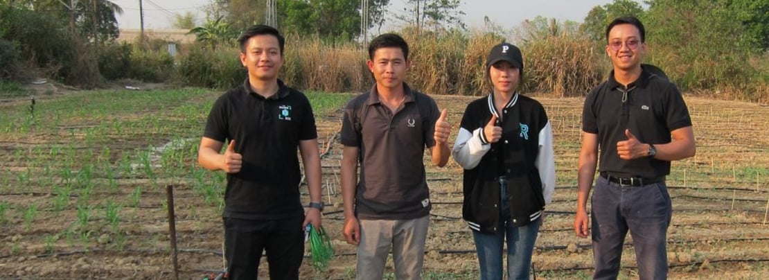 Banner image for Empowering remote agricultural communities in Lao PDR through IoT technology article.