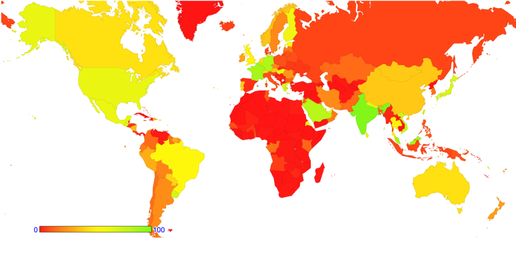 Figure 19 — IPv6 Deployment measurement, December 2024.