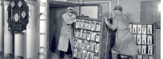 Fumigating Veteran's Administration Records 1936