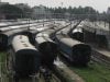 The Shunting Yard at Thiruvananthapuram Central station, Kerela