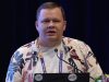 Christopher Hawker presents prop-156 during the OPM at APNIC 57.