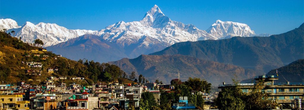 Nepal- Fishtail mountain, Pokhara city
