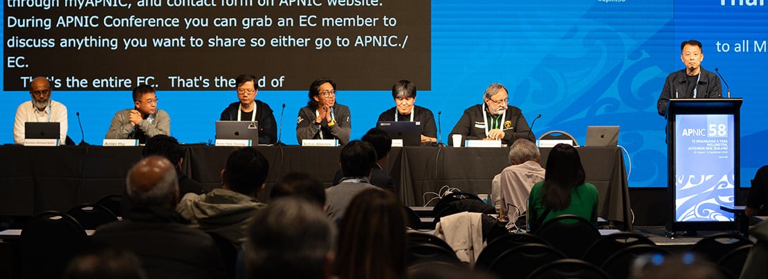 Banner image for Your elected leaders: Dr Kenny Huang, APNIC EC Chair article.
