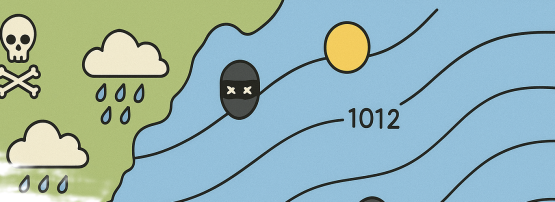 Synoptic chart of hackers