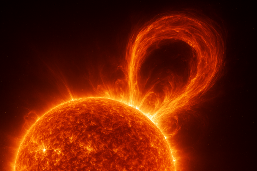 Figure 1 — Coronal Mass Ejection from the surface of the Sun.