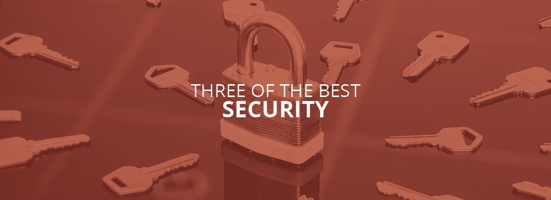 Banner image for Three of the best: Security article.