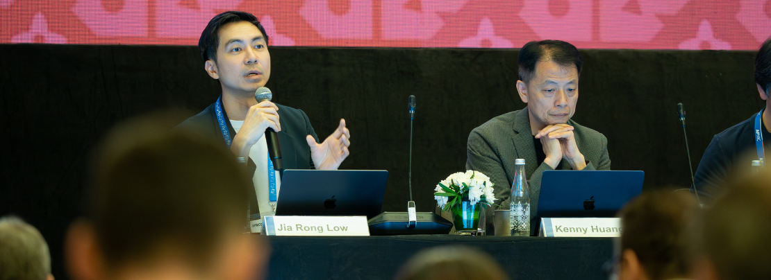 Banner image for Key moments from the APNIC AGM at APRICOT 2026 article.