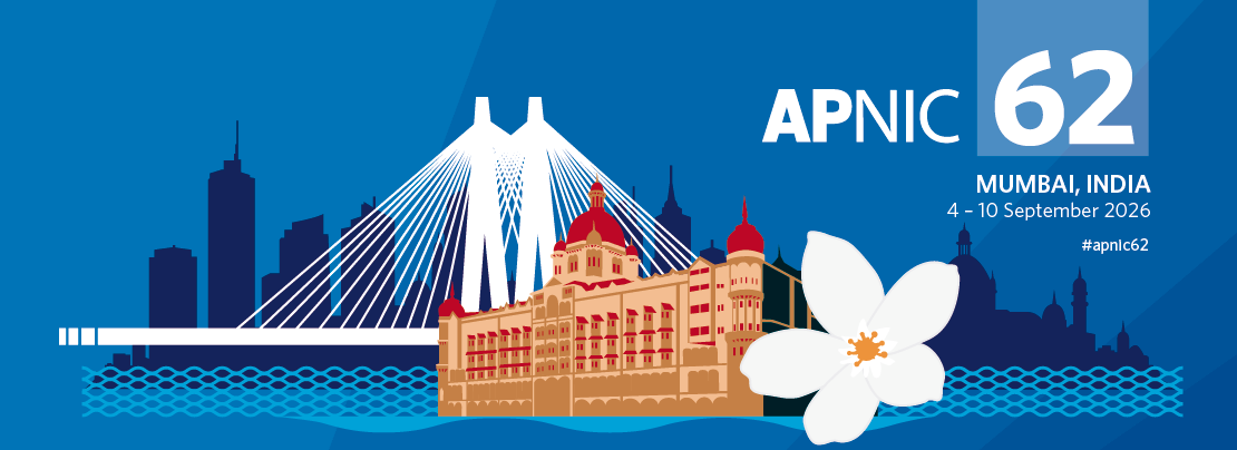 Banner image for Welcome to APNIC 62 article.