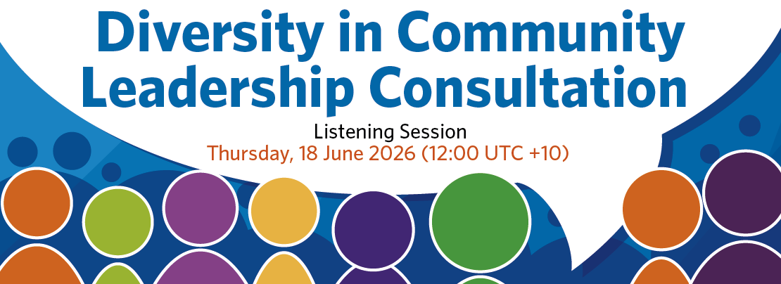Banner image for Provide your input on increasingdiversity in APNIC community leadership article.