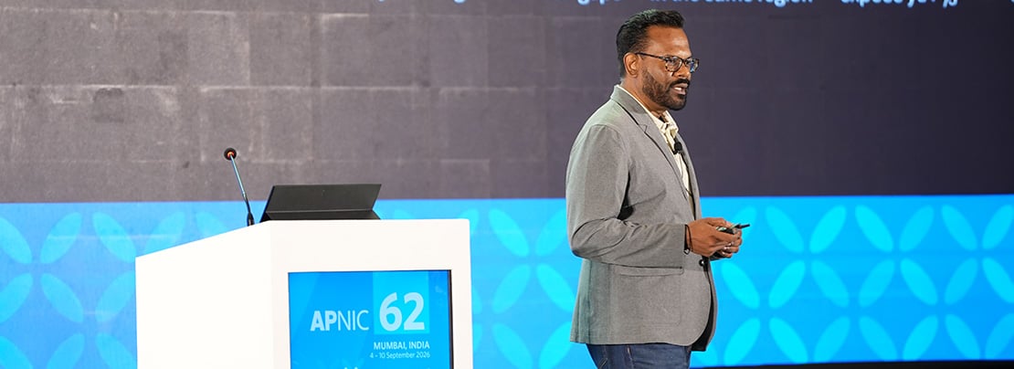 Banner image for APNIC 62: Updates in DNS, DHCP, certificate security, and BGP routing resilience article.