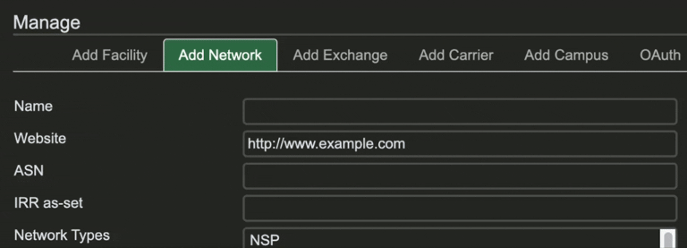 Figure 4 — New AS-SET editor.